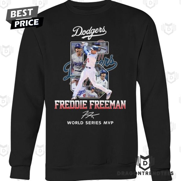 Freddie Freeman Los Angeles Dodgers World Series MVP Signature Unisex T-Shirt