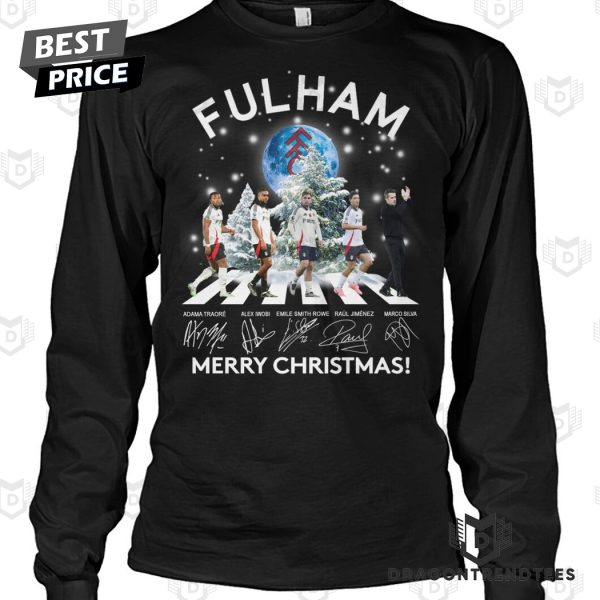 Fulham Football Club Merry Christmas Signature Unisex T-Shirt