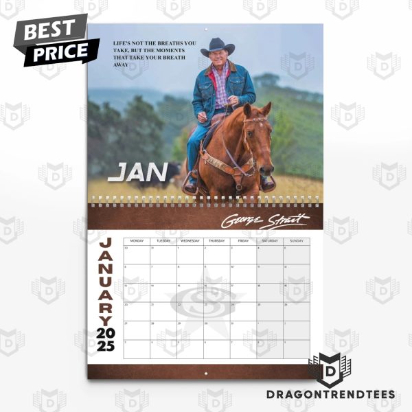 George Strait Siganture 2025 Calendar