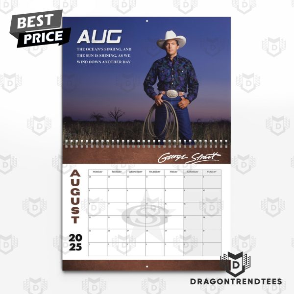 George Strait Siganture 2025 Calendar