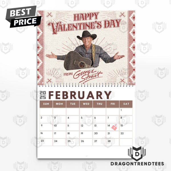 George Strait Signature 2025 Calendar