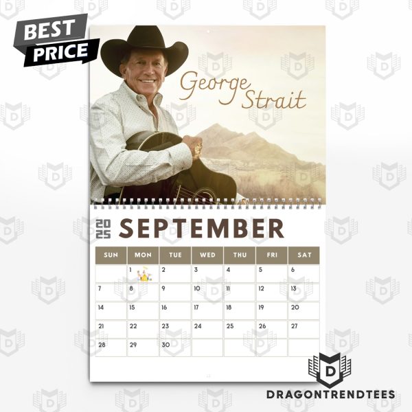 George Strait Signature 2025 Calendar