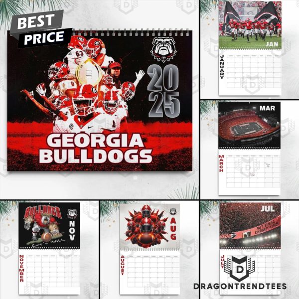 Georgia Bulldogs 2025 Calendar