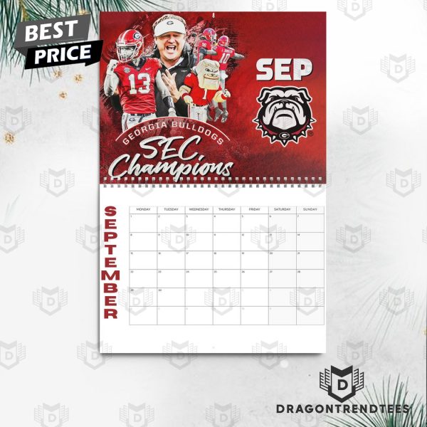 Georgia Bulldogs 2025 Calendar