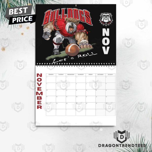 Georgia Bulldogs 2025 Calendar