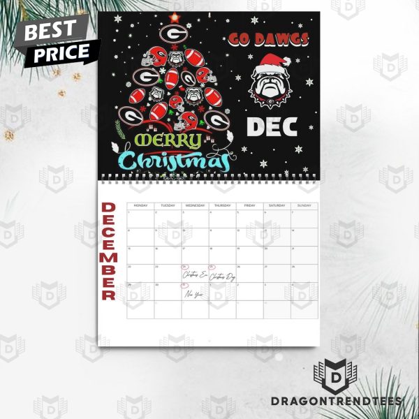 Georgia Bulldogs 2025 Calendar