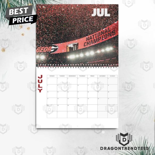 Georgia Bulldogs 2025 Calendar