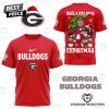 Georgia Bulldogs – Have A Bulldogs Christmas 3D T-Shirt – Black