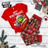 Crash Into Christmas Dave Matthews Band Pajamas Set – Red