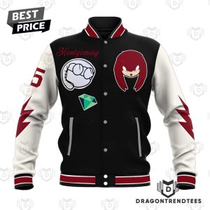 Detroit Lions Sonic And Knuckles Baseball Jacket