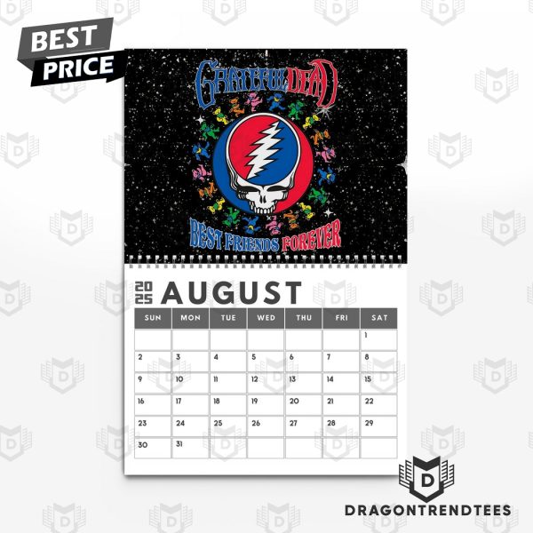 Grateful Dead Happy 2025 Calendar