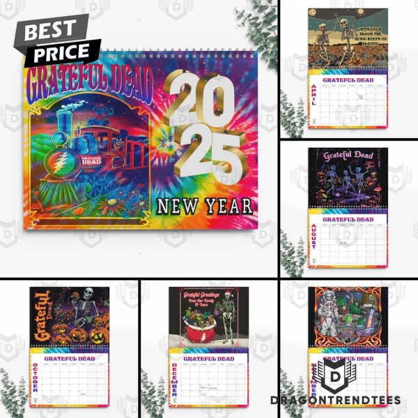 Grateful Dead New Year 2024 Calendar