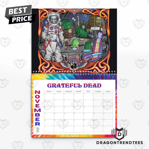 Grateful Dead New Year 2024 Calendar