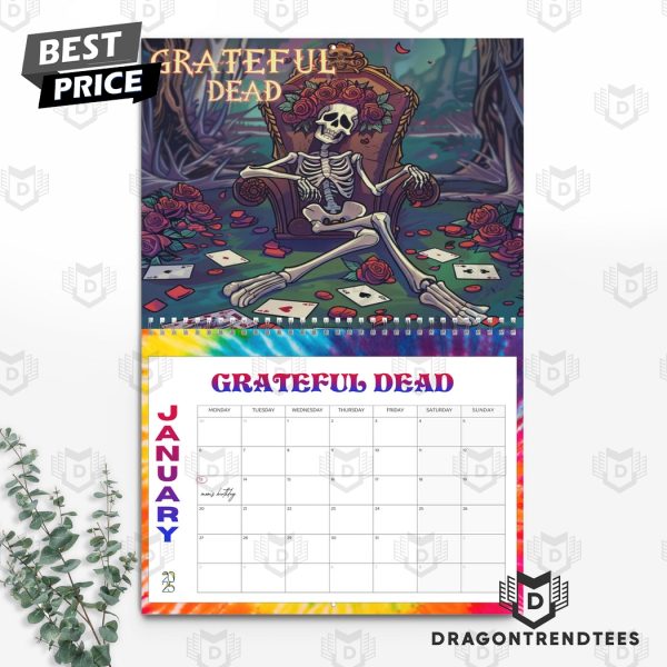 Grateful Dead New Year 2024 Calendar