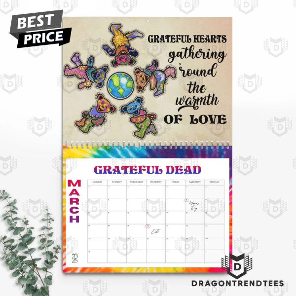 Grateful Dead New Year 2024 Calendar