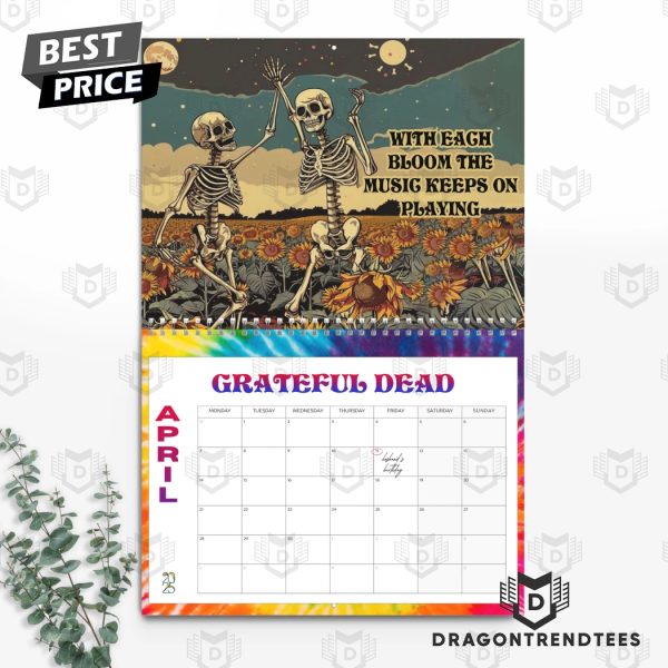 Grateful Dead New Year 2024 Calendar