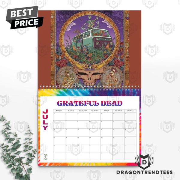 Grateful Dead New Year 2024 Calendar