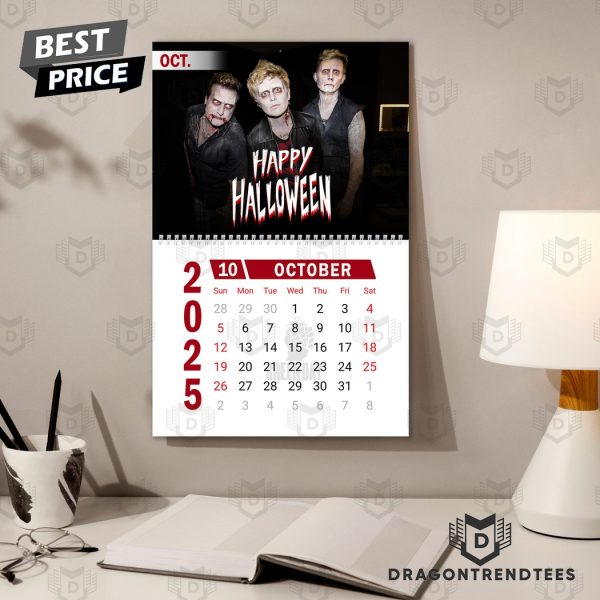 Green Day Happy 2025 Calendar