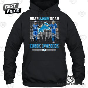 Roar Detroit Lions Roar One Pride Signature Unisex T-Shirt