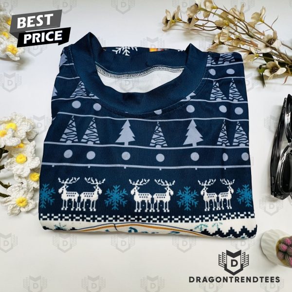 Hacker Pschorr Brewery Beer Ugly Christmas Sweater