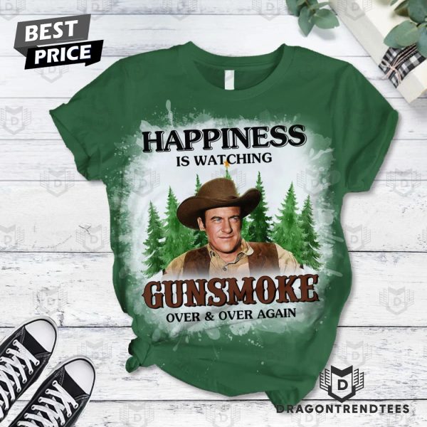 Happiness Is Watching Gunsmoke Over & Over Again Pajamas Set