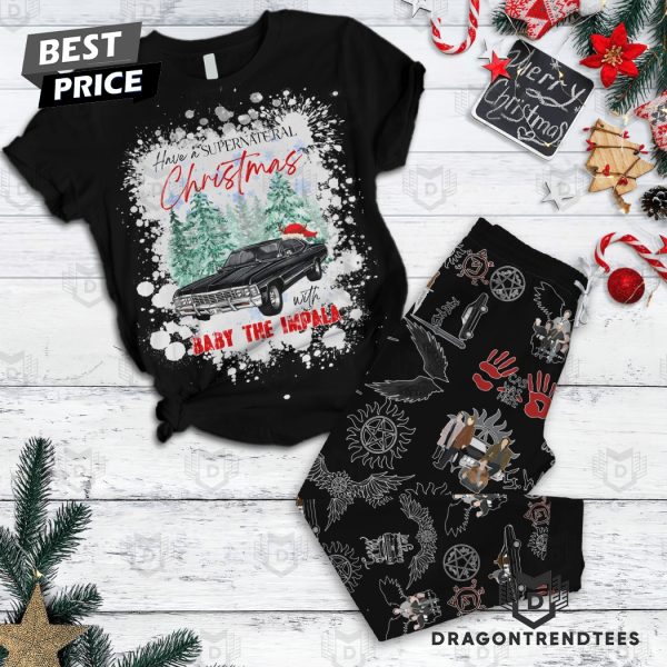 Have A Supernatural Christmas With Baby The Impala Pajamas Set