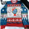 Hacker Pschorr Brewery Beer Ugly Christmas Sweater