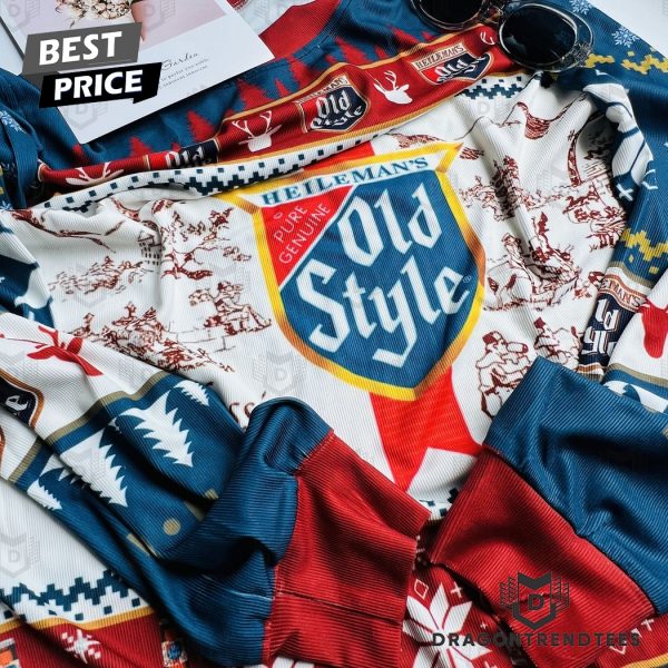 Heilemans Old Style Beer Christmas Sweater