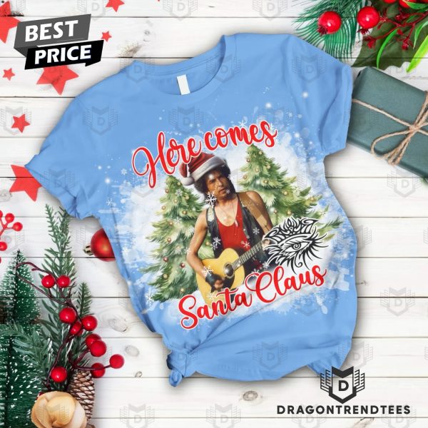 Here Comes Santa Claus Bob Dylan Pajamas Set