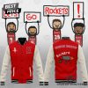 Houston Rockets Basketball H-Town Baseball Jacket