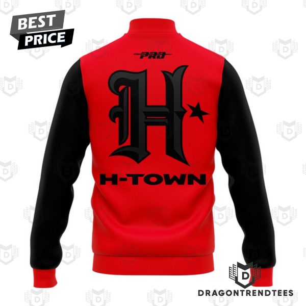 Houston Texans Battle Red Baseball Jacket