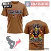 Detroit Lions Happy Thanksgiving – Turkey Pie And Football Oh My 3D T-Shirt