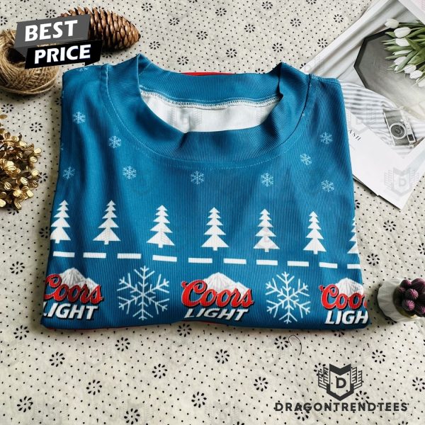 I Love Titties And Coors Light Ugly Christmas Sweater