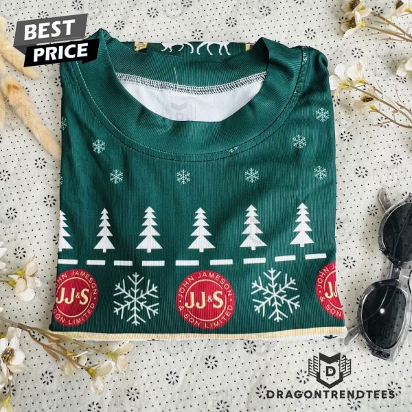 I Love Titties And Jameson Ugly Christmas Sweater