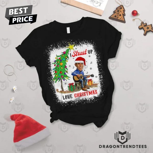 I Strait Up Love Christmas George Strait Pajamas Set