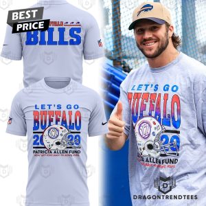 Buffalo Bills x Josh Allen Let Go Buffalo 3D T-Shirt