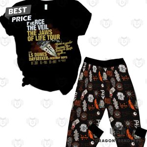 Pierce The Veil The Jaws Of Life Tour Pajamas Set