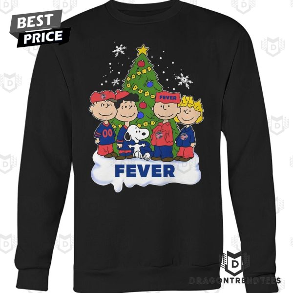 Indiana Fever x Snoopy Merry Chritsmas Unisex T-Shirt