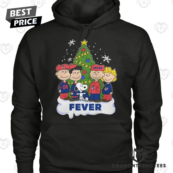 Indiana Fever x Snoopy Merry Chritsmas Unisex T-Shirt