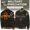 2024 Military Appreciation Pittsburgh Panthers Football Baseball Jacket