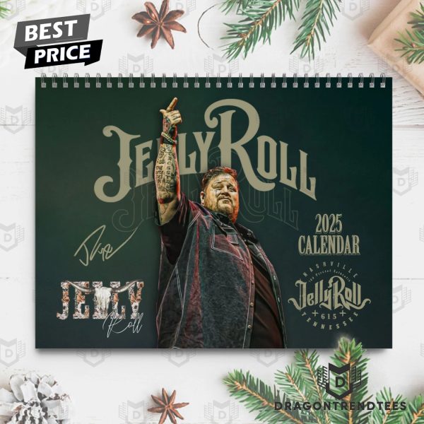 Jelly Roll Signature 2025 Calendar