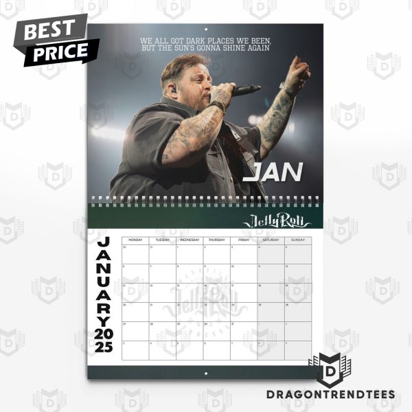 Jelly Roll Signature 2025 Calendar