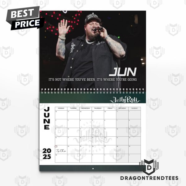 Jelly Roll Signature 2025 Calendar