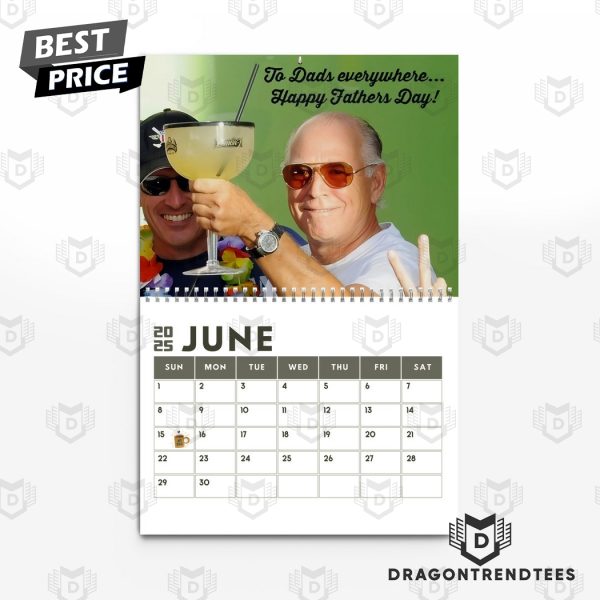 Jimmy Buffett New Year 2025 Calendar