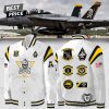 Navy Midshipmen Football Baseball Jacket