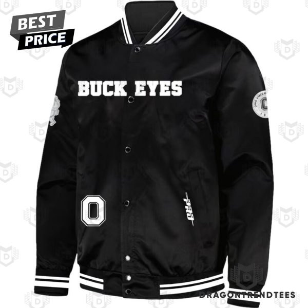 Justin Fields Ohio State Buckeyes Football Baseball Jacket