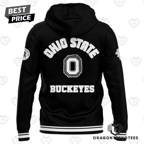 Justin Fields Ohio State Buckeyes Football Hoodie – Black