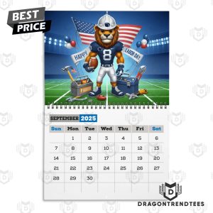 Penn State Nittany Lions 2025 Calendar