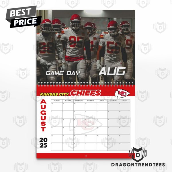 Kansas City Chiefs 2025 Daily Sports Calendar