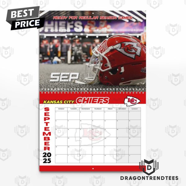 Kansas City Chiefs 2025 Daily Sports Calendar